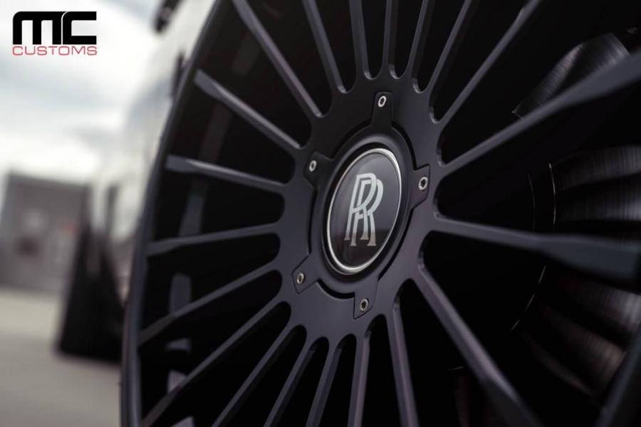 Колеса Rolls-Royce Wraith Black by MC Customs 2018 года  (фото 6 из 10)